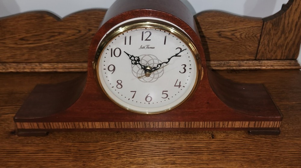 Vintage Seth Thomas Lynton 2-E E531-001 Mantle Clock As Is