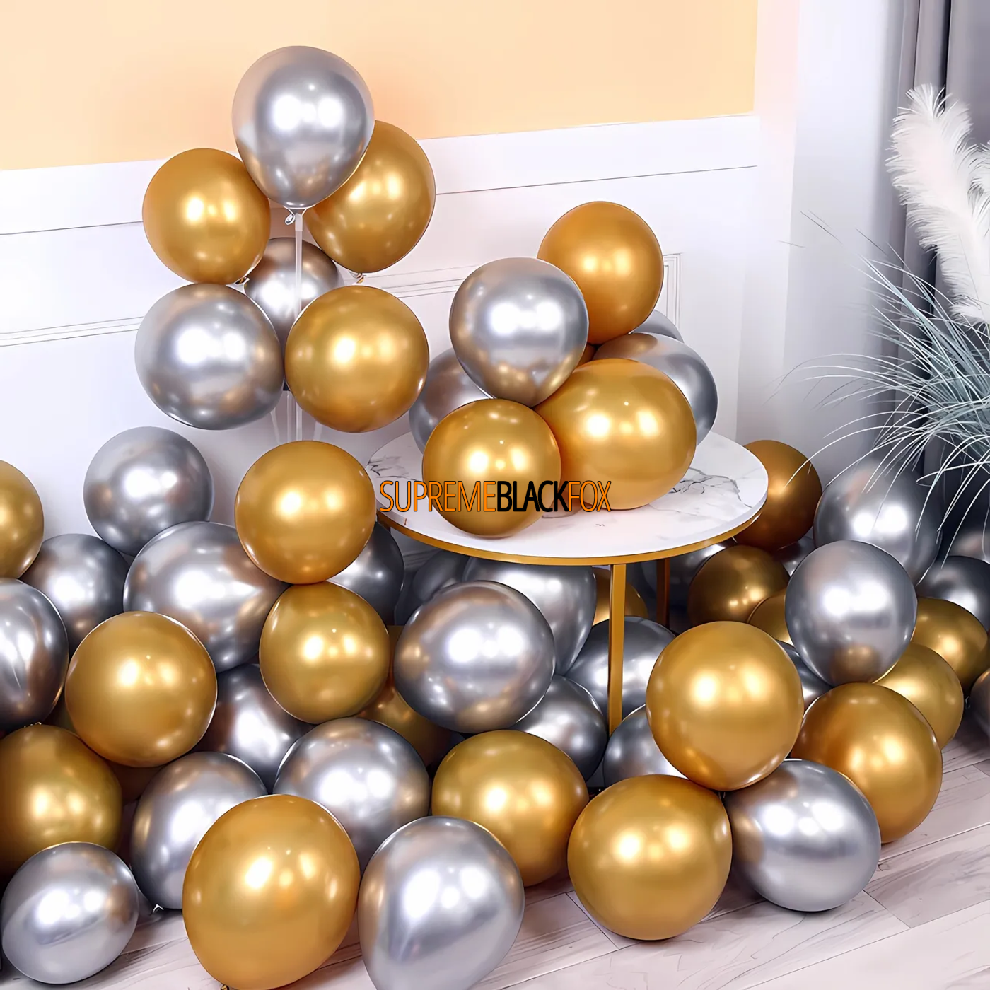 Metallic Chrome Balloons (25) Graduation, Birthday, Sweet 16, Party (12 inch)