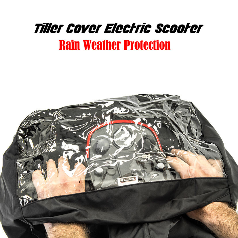 Rain Weather Shield Mobility Scooter Control Panel Hand Tiller Protector Cover