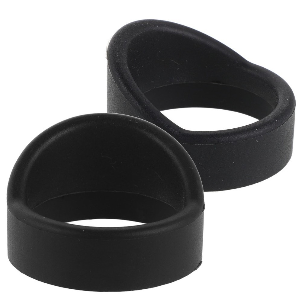 2PCS Rubber Binocular Eye Cups Replacement: Microscope Eyepiece Cap - Soft Eye