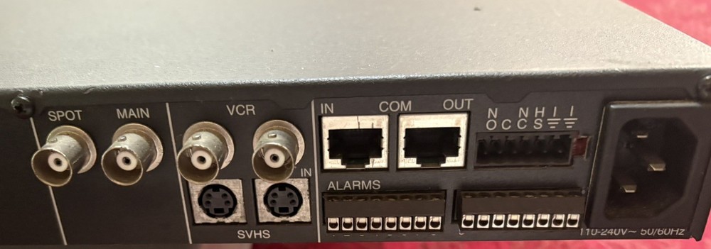 Multiplexer PELCO MX4009CS Simplex Color