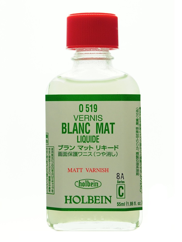 Holbein White Mat Varnish - 55 ml