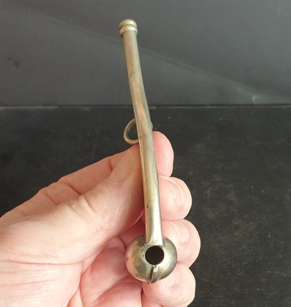 WW2 British Royal Naval Boatswain's (Bosun's) Metallic Whistle circa 1939-45 #2