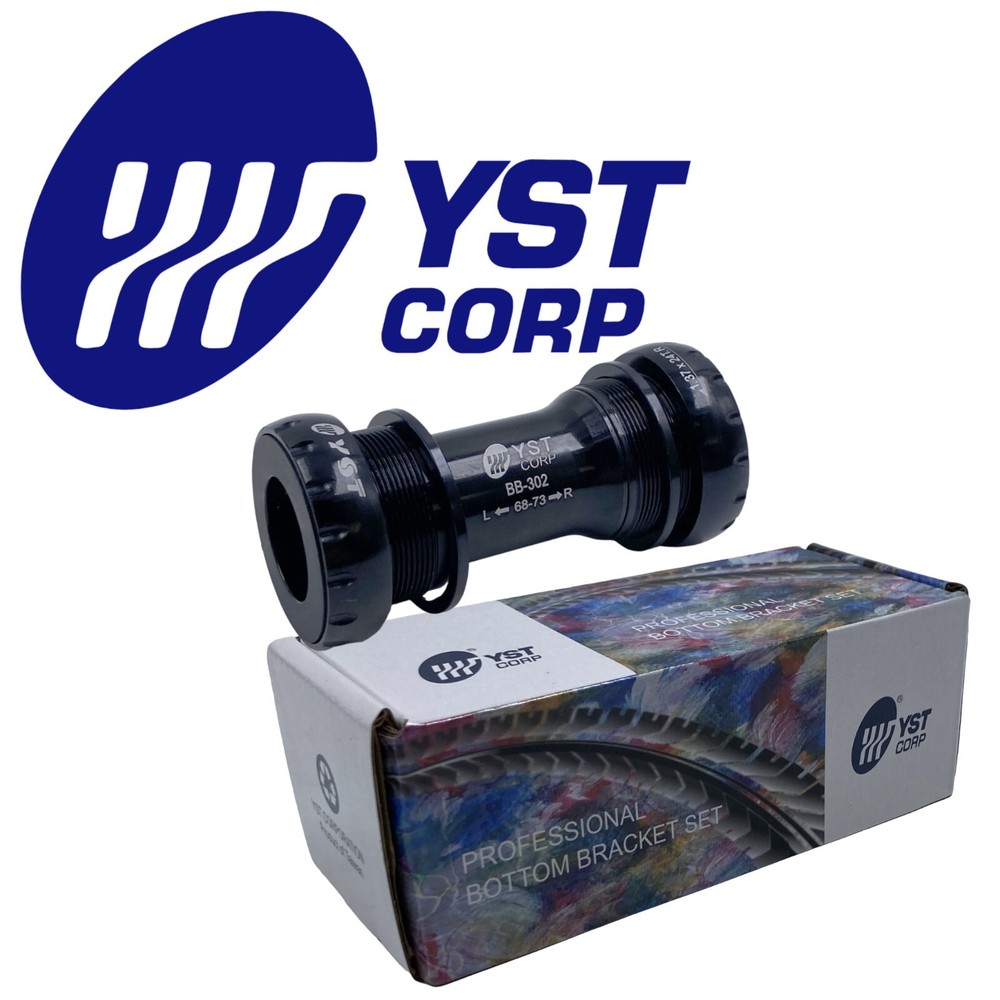YSTBB302 Threaded External 68mm Bottom Bracket pik Shimano 24mm/GXP Sram 22-24mm