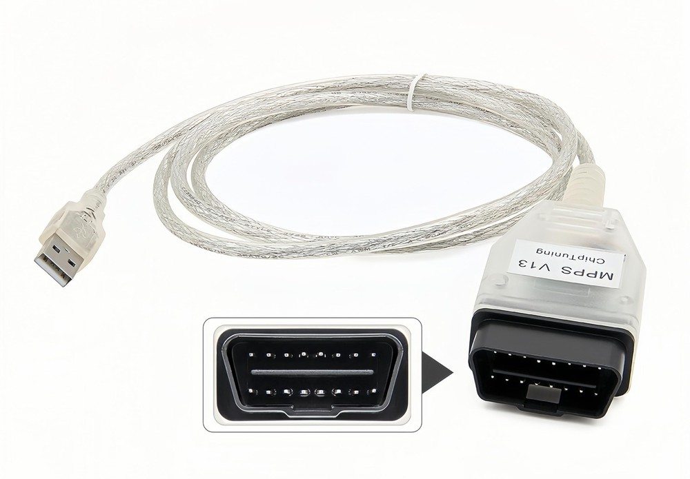 Washinglee V13MPPS Programming Cable Compatible for ECU 6 feet,