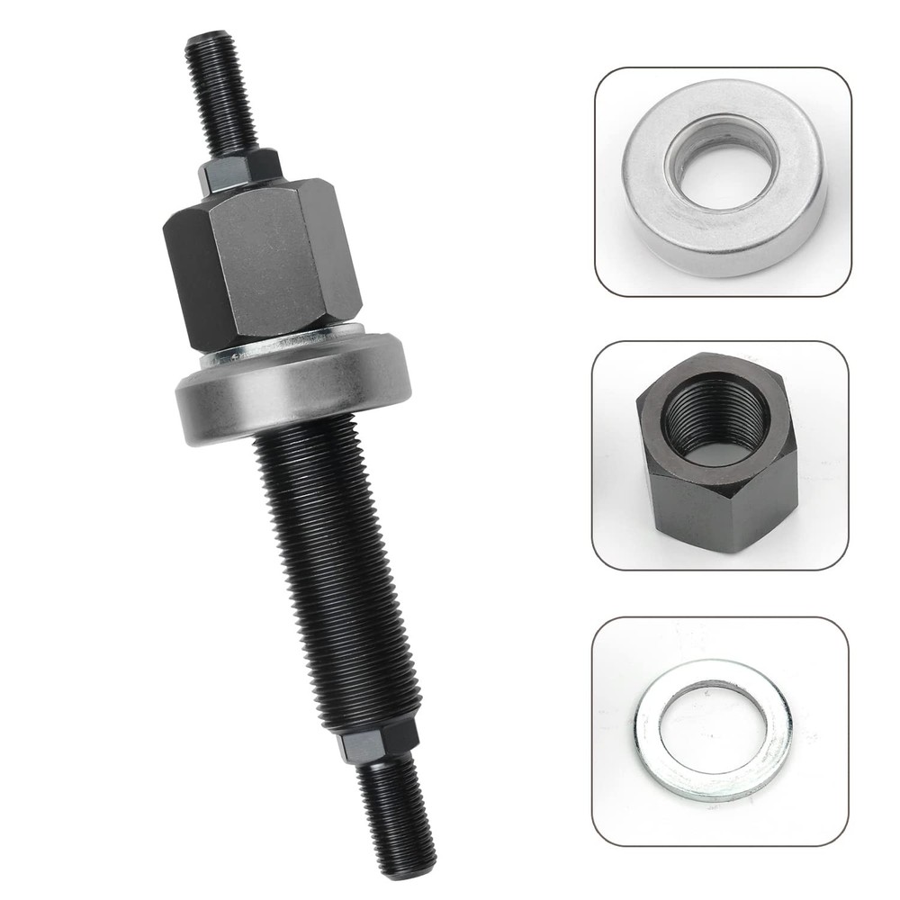 66515 Harmonic Balancer Installation Tool Compatible with Chevy 350 SBC BBC C...
