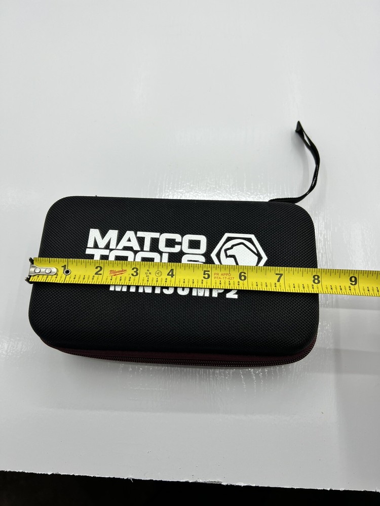 New Matco Tools Mini Jump 2 CASE ONLY Hard shell Clamshell Style Case 8x4.5x3