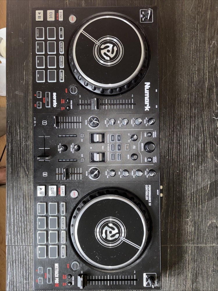 Numark Mixtrack Pro FX 2 Deck DJ Controller Compatible with Serato DJ Mixer MINT