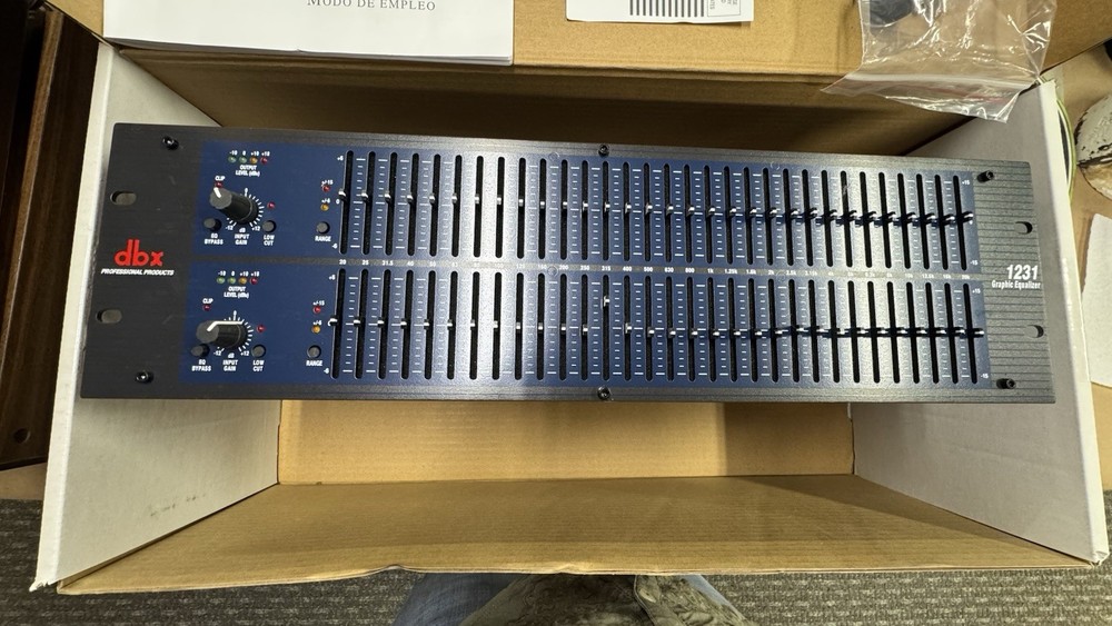 DBX 1231 Series Graphic Equalizer