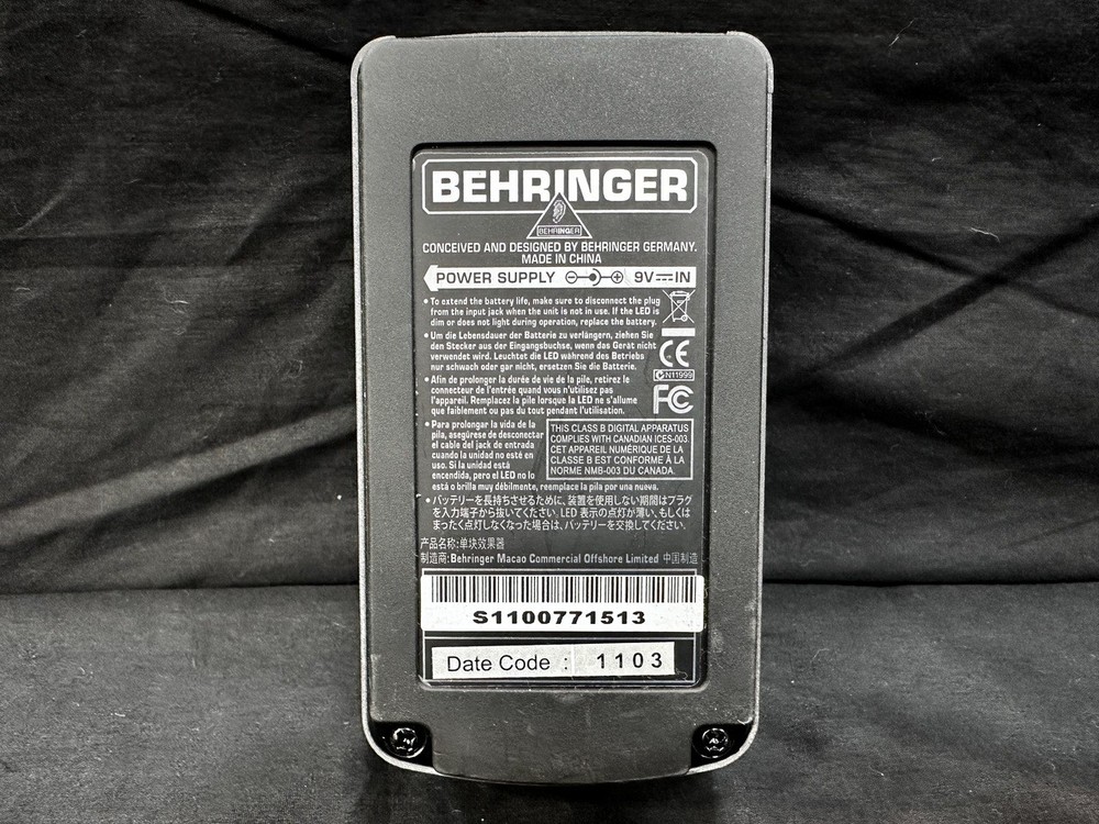 Behringer Cc300 Chorus