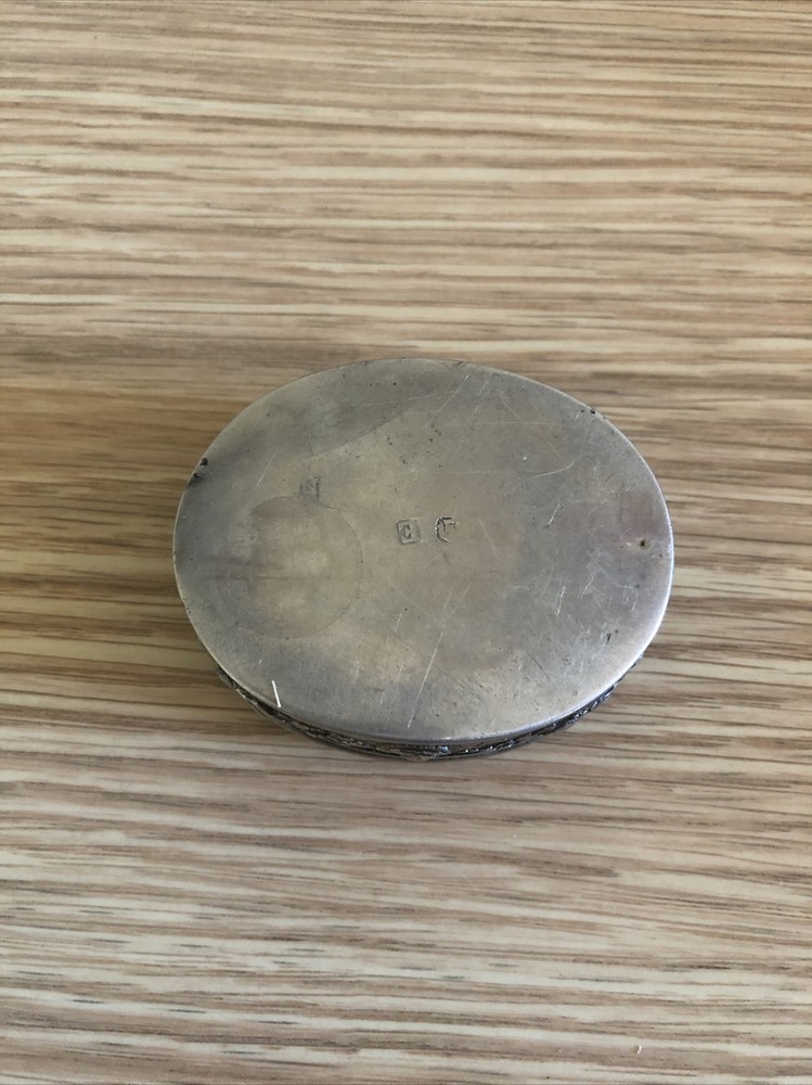 Antique Dutch Silver Snuff Box, Circa 1900