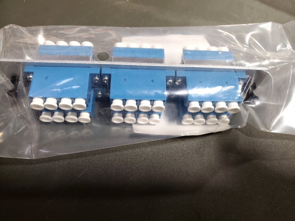 Fiber Housing Insert, LGX Type, 24 LC/UPC OS2, bulkhead insert