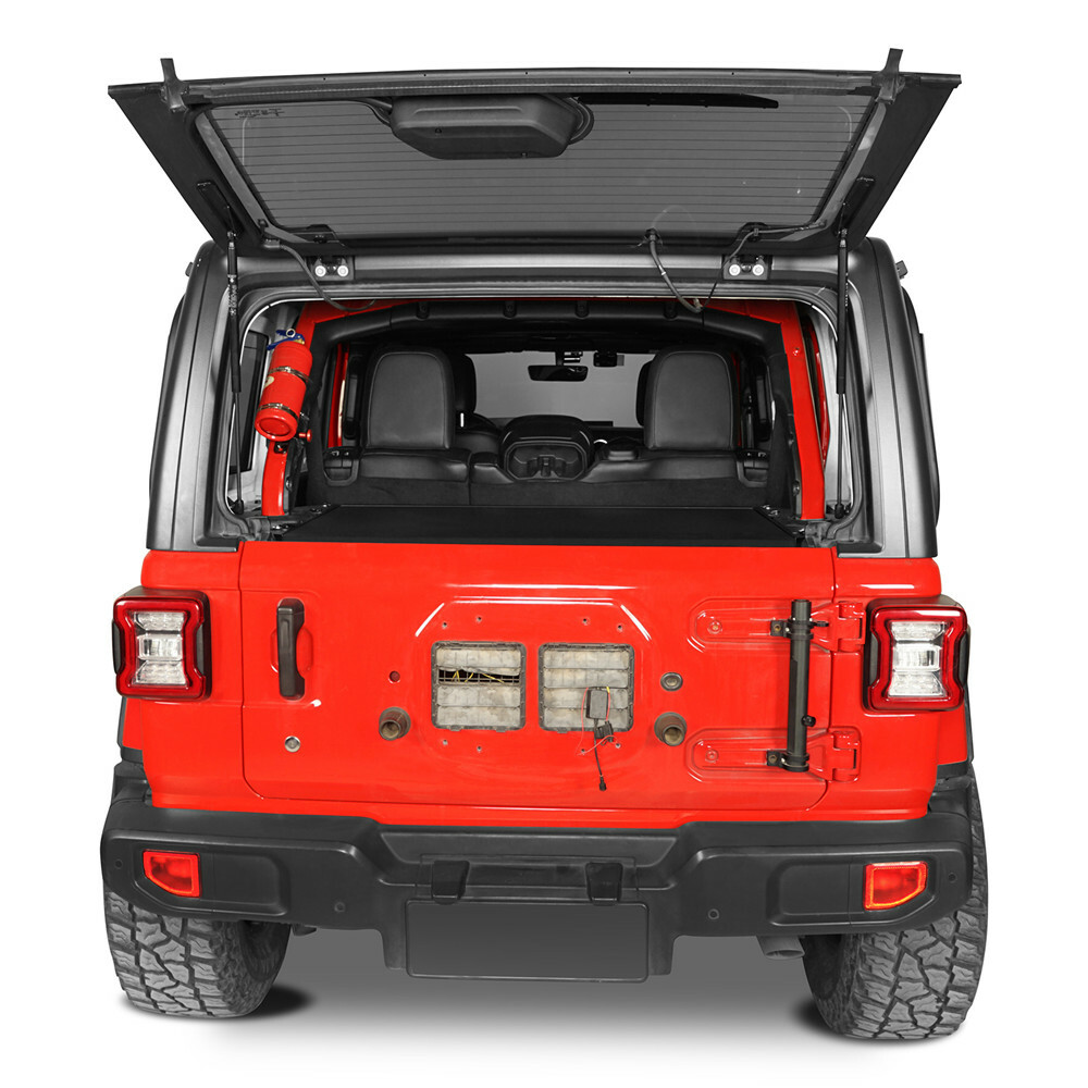 Security Deck Enclosure Metal Cargo Cover Fit Jeep Wrangler JL 2018-2023 4Door