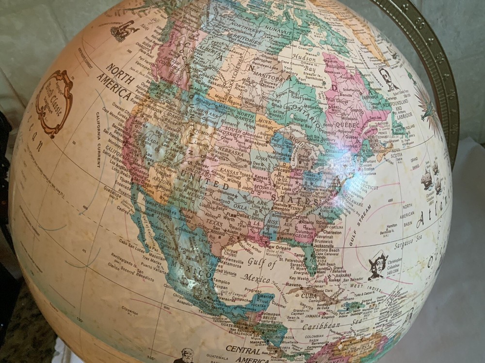 Lighted Replogle World Classic Globe
