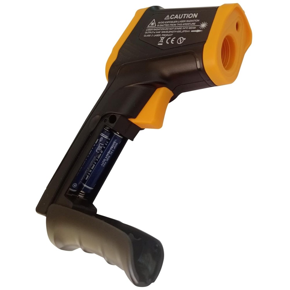 High Precision Digital Infrared Thermometer - 0.1°F Resolution, Backlit Display