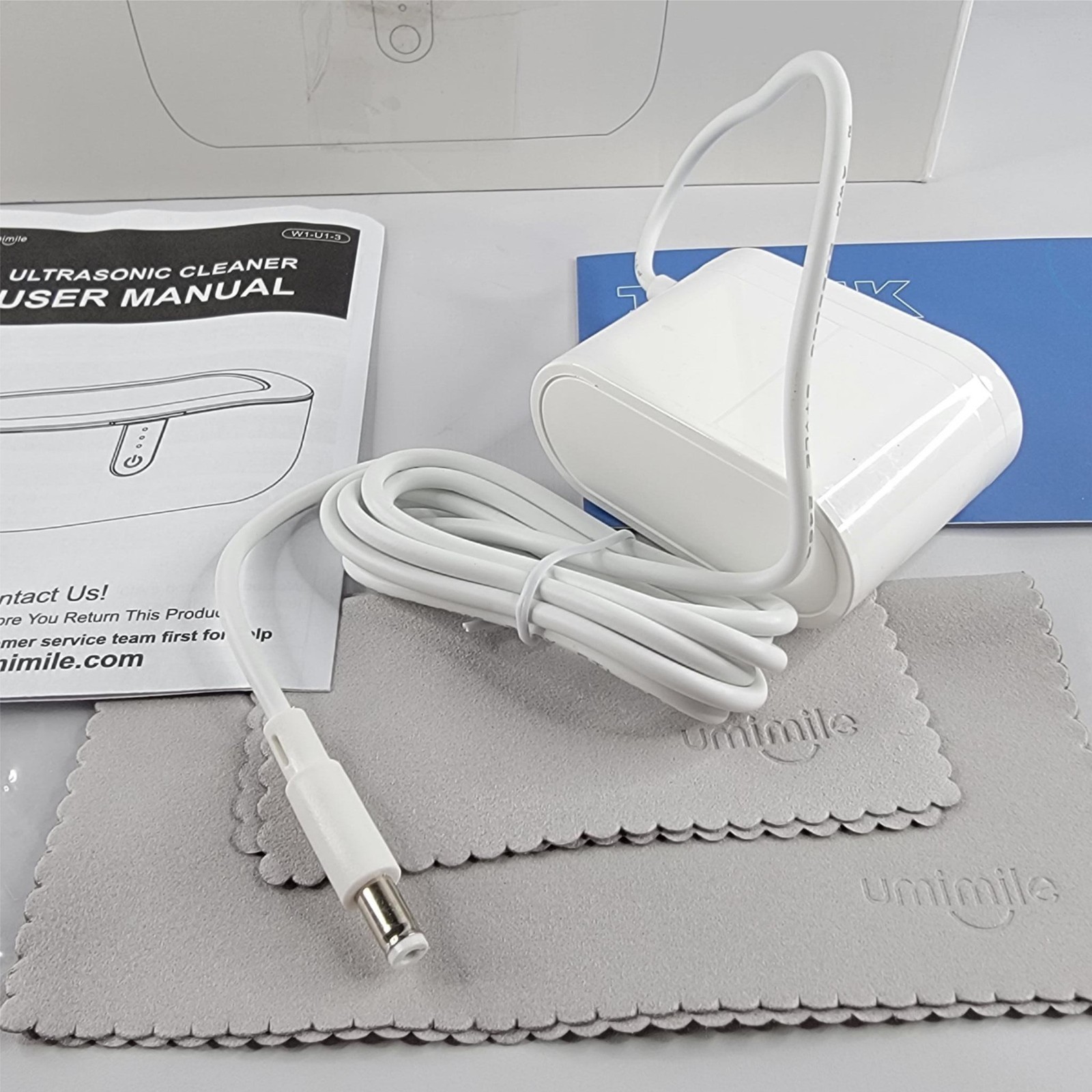 Umimile W1-U1-3 Ultrasonic Cleaner Compact Portable Jewelry Eyeglasses Watch