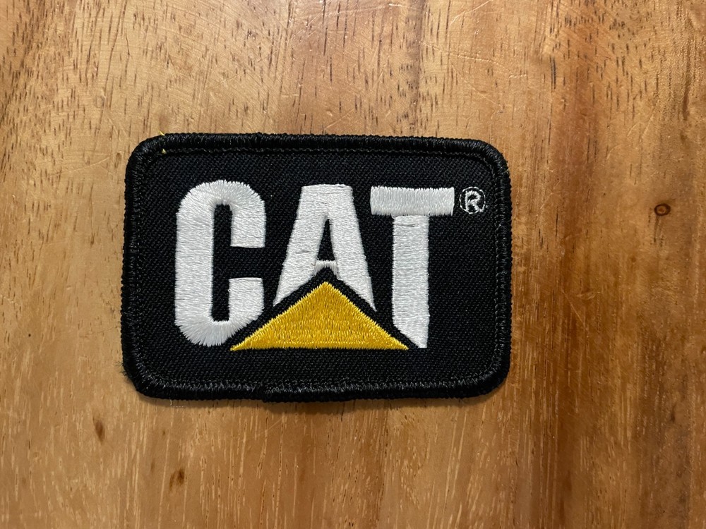 Vtg Caterpillar CAT Equipment Patch