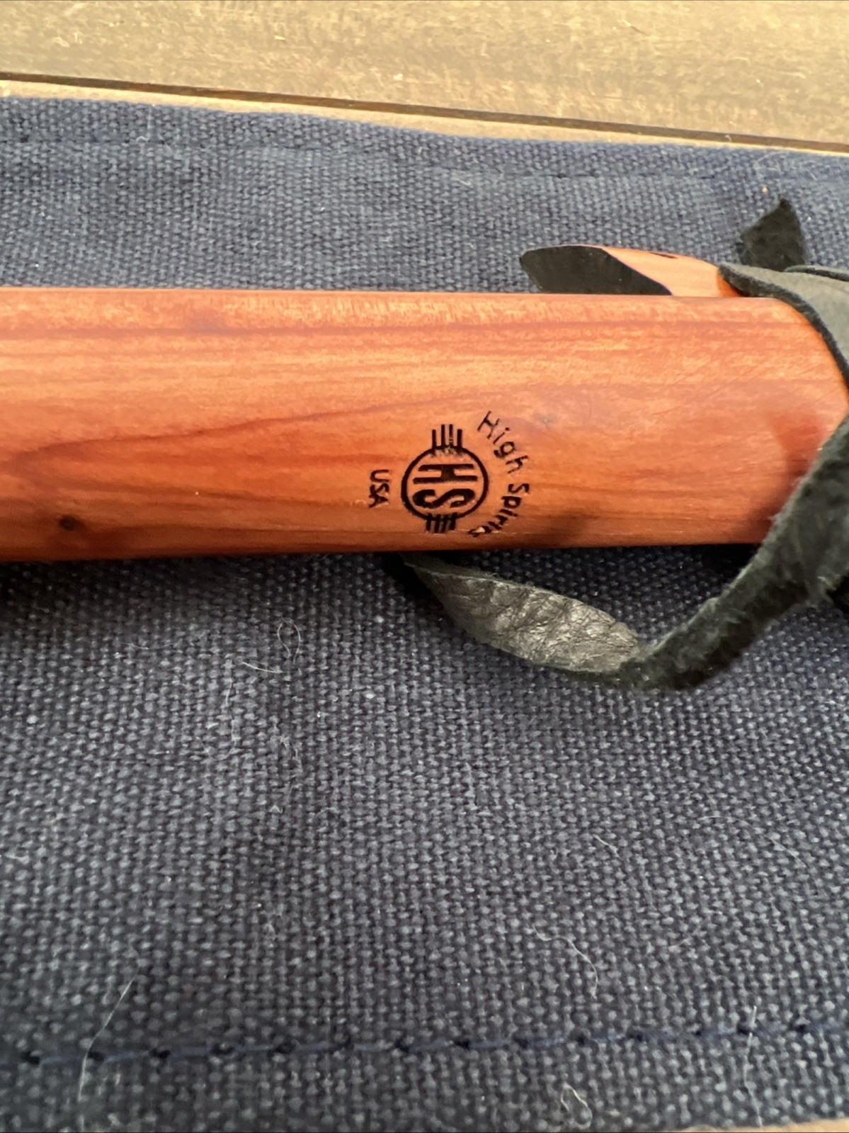 High Spirits Native American Indian Cedar Wood Pocket Flute In G