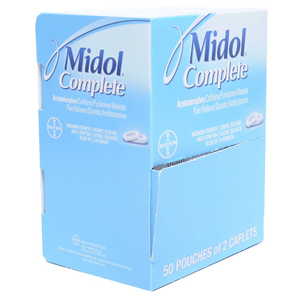 Midol Packets 50/Bx