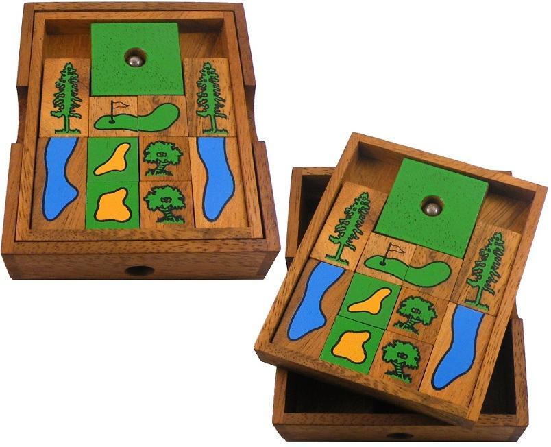 Golf Field - Wooden Puzzle Brain Teaser