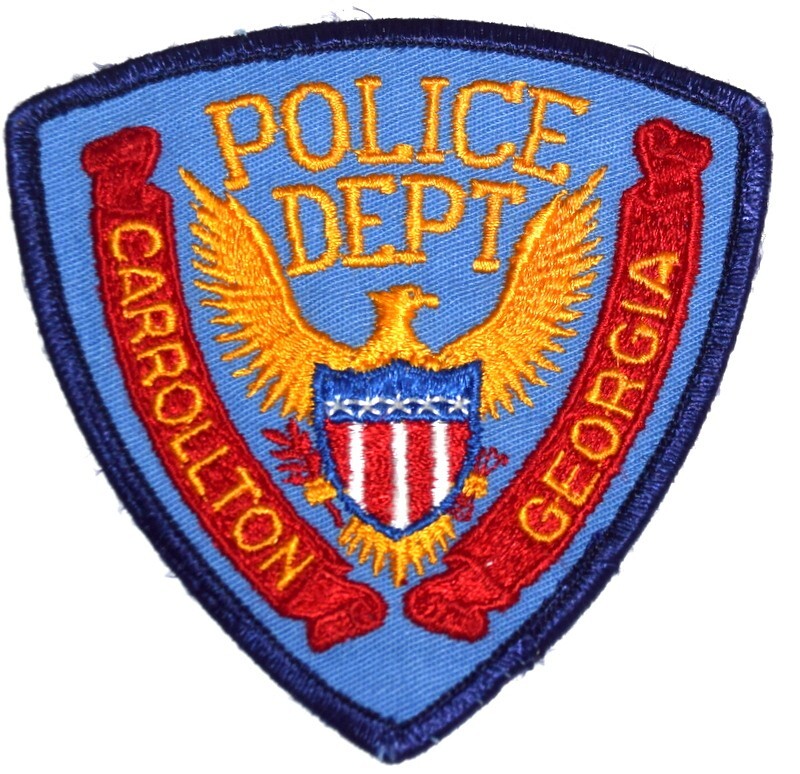 CARROLTON GEORGIA GA Sheriff Police Patch EAGLE CREST USED