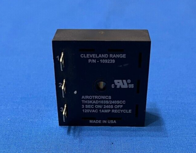 NEW OEM Cleveland 109239-CLE Solid State Timer,3 Sec On, 240 Sec Off