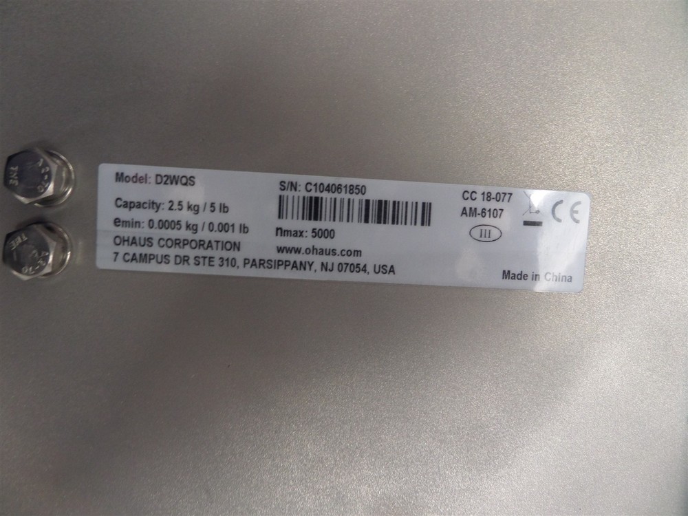 OHAUS Defender 5000 XtremeW Digital Scale