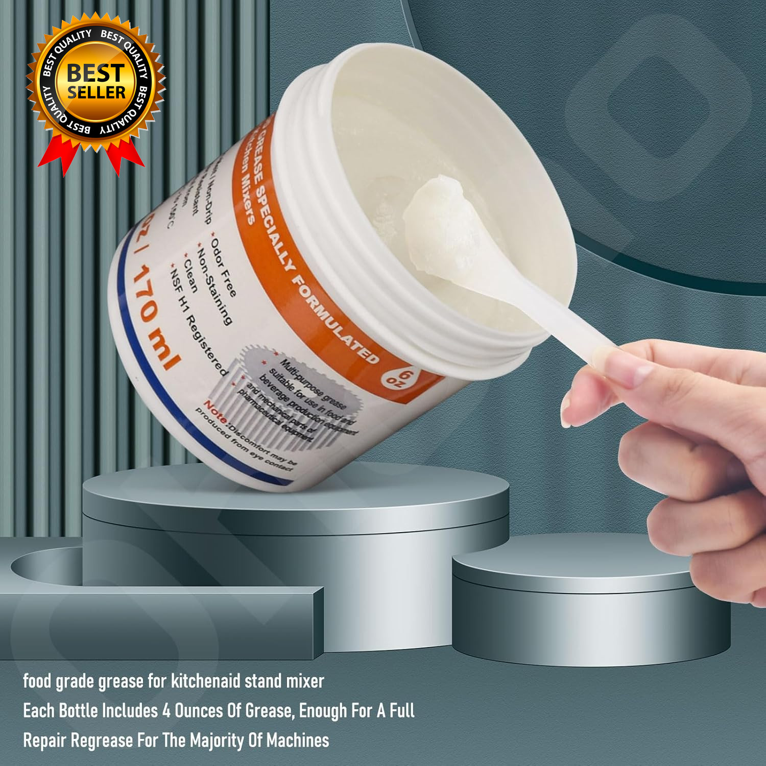 6 Oz Food Grade Grease for Kitchenaid Stand Mixer Maintain the Performance