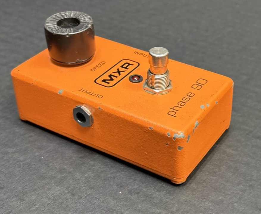 MXR Analog Phase Shifter Effects Pedal Orange Phase 90