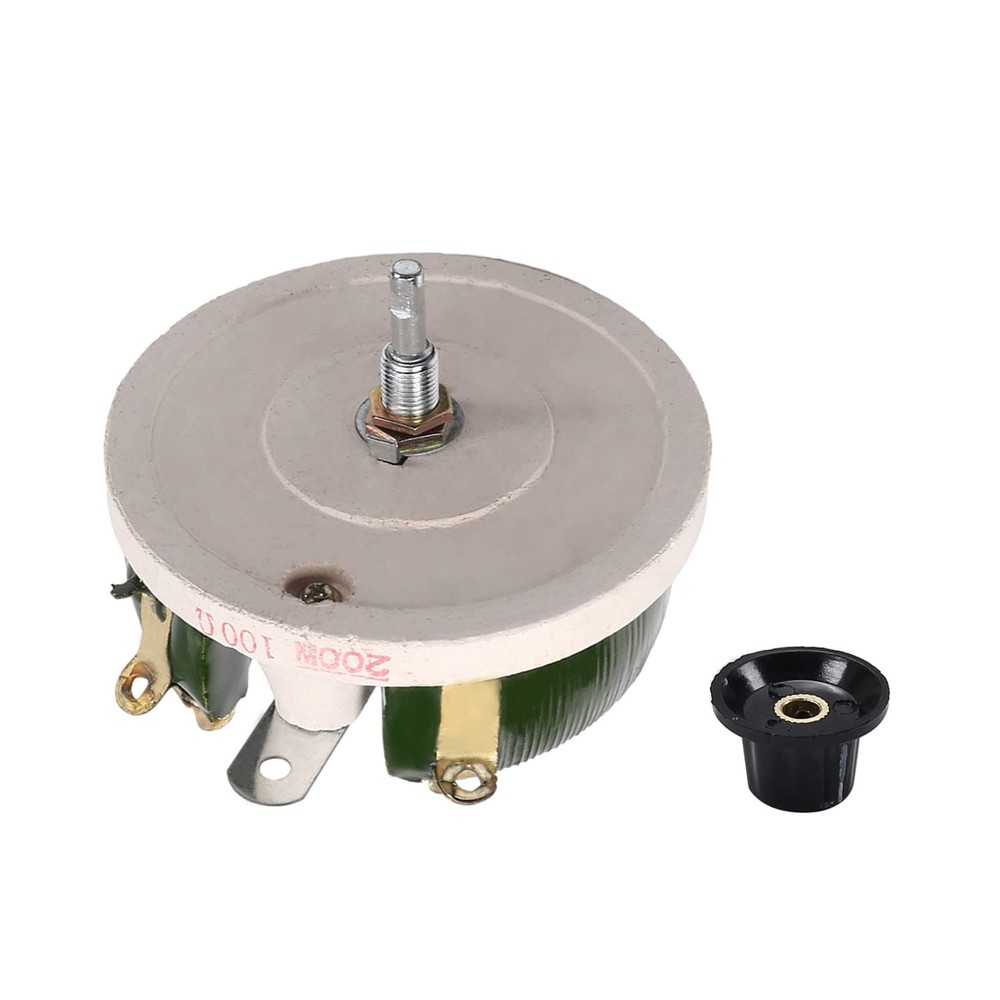 Fielect 200W 100R Ohm Ceramic Wire Wound Potentiometer Linear