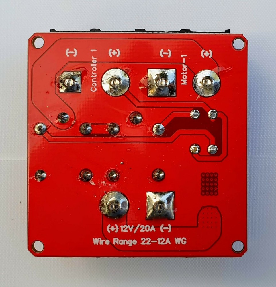 12V 20A Single Channel Relay Module Solar Panel Sun Tracking Control Board DIY