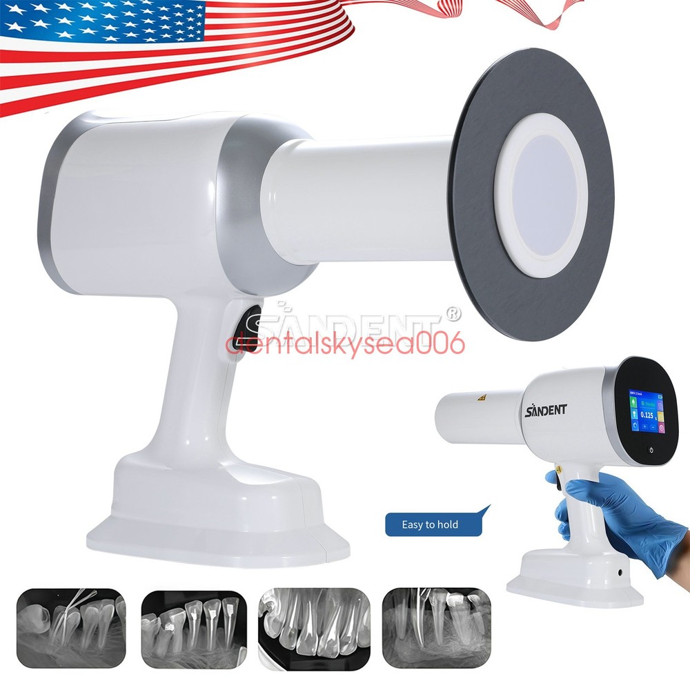 X Portable Mobile Dental Ray Unit Digital Imaging System with Scatter Shield