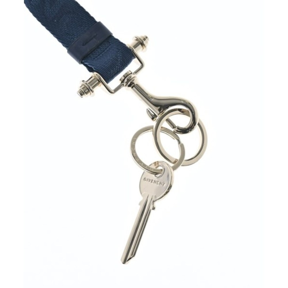 Givenchy Key Case Chain Navy Blue Old Clothes Used