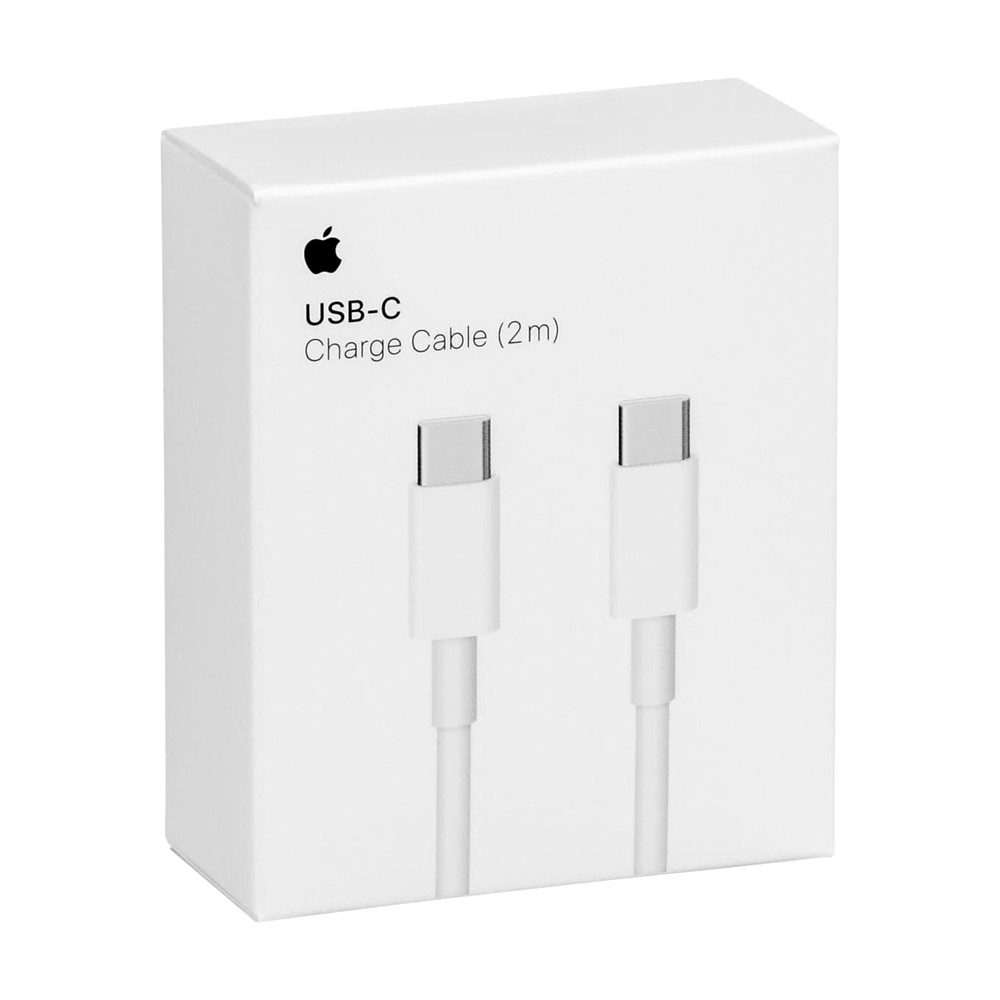 Apple 2M USB-C to USB-C Charging Cable (White) - NEW
