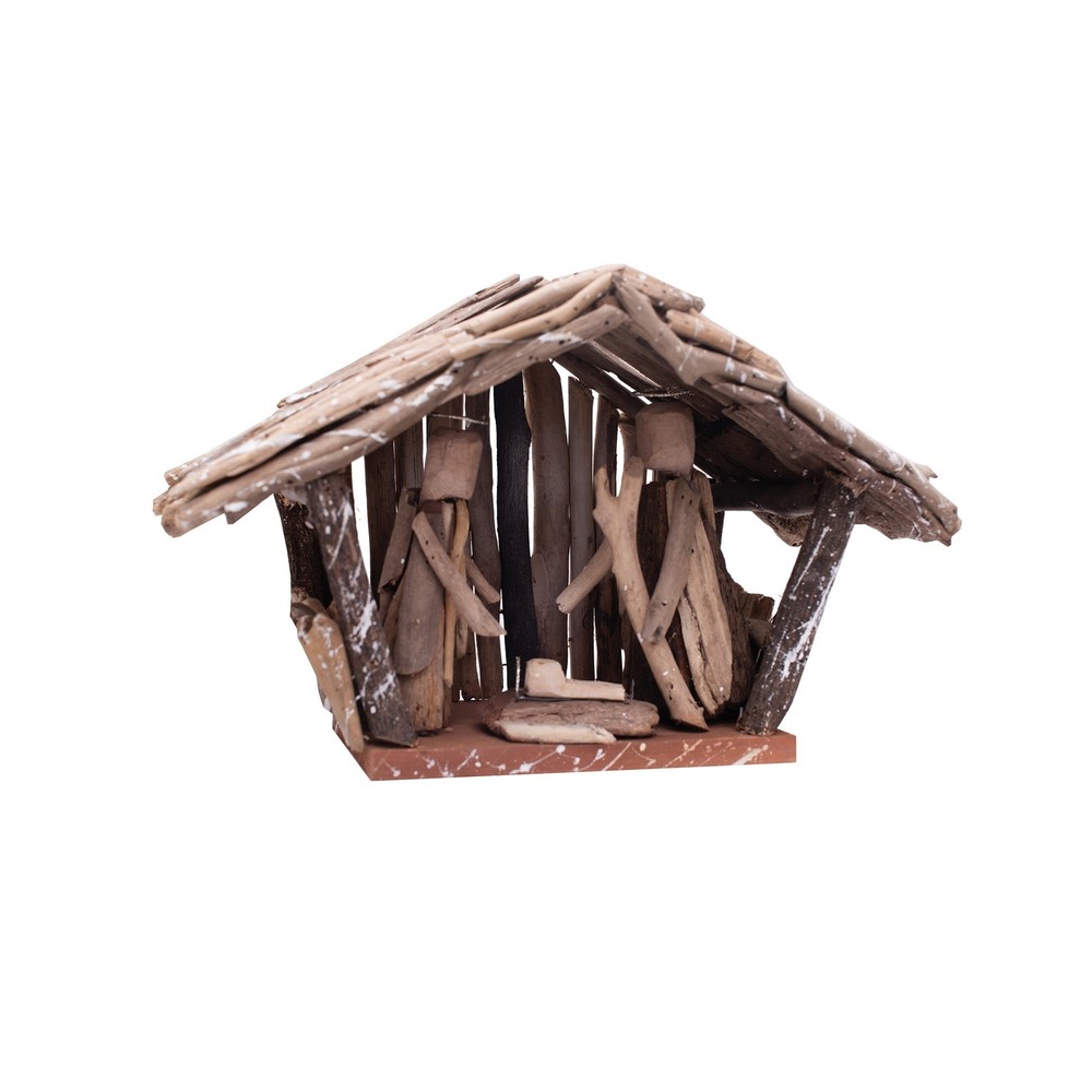 Driftwood Nativity Small