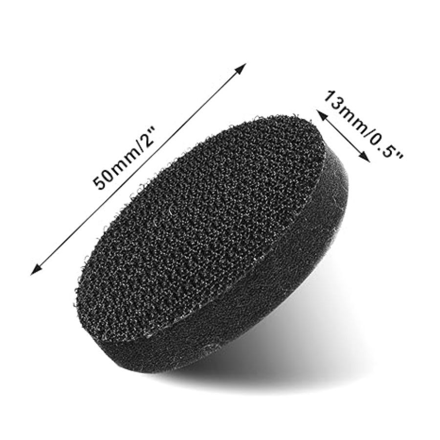 5 Pack 2 Inch Hook and Loop Soft Sponge Cushion Buffer Pad, Foam Sponge Buffer B