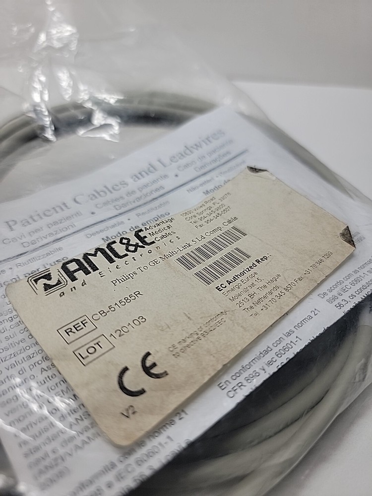 5 Lead Philips to GE Multi-Link Cable CB-51585R