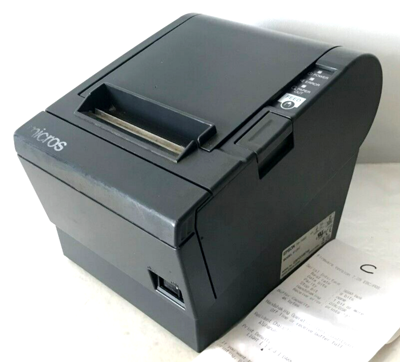 EPSON TM-T88III MODEL M129C THERMAL RECEIPT PRINTER 25 PIN SERIAL INTERFACE (C)
