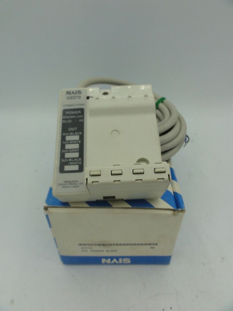Matsushita NAIS UZZ72 4 Channel Sensor Block