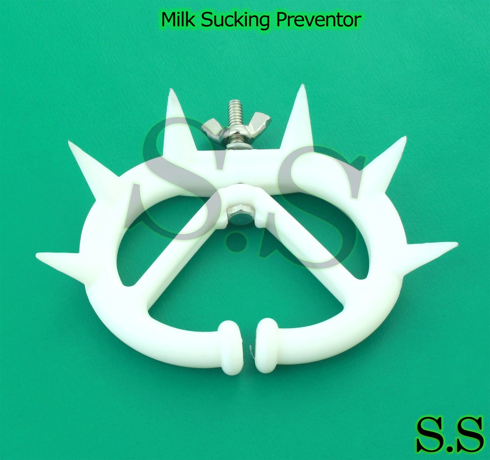 Milk Sucking Preventor Veterinary Instruments NEW 5 PC