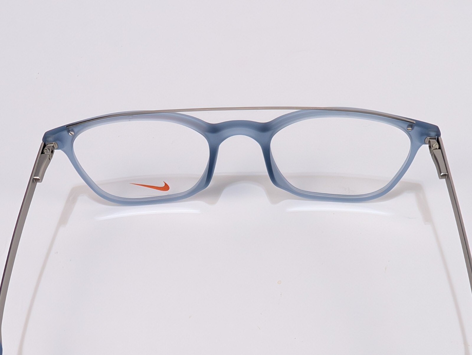 Nike Eyeglasses Frames 7281 401 Matte Ocean Fog 50-20-145 Aviator Full Frame