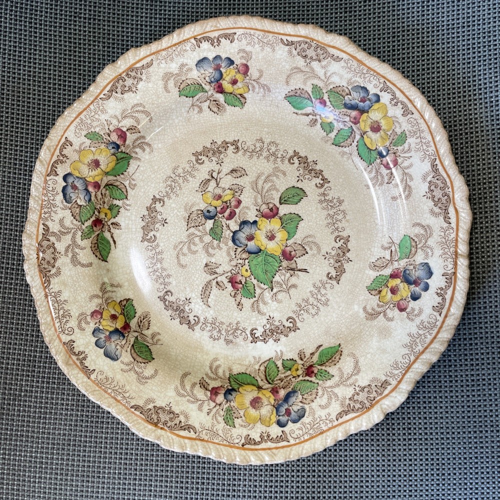 Apple Blossom Plate. Ridgeway England