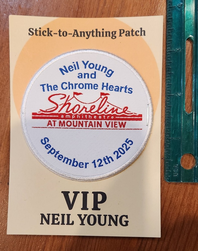 Neil Young Shoreline VIP patch