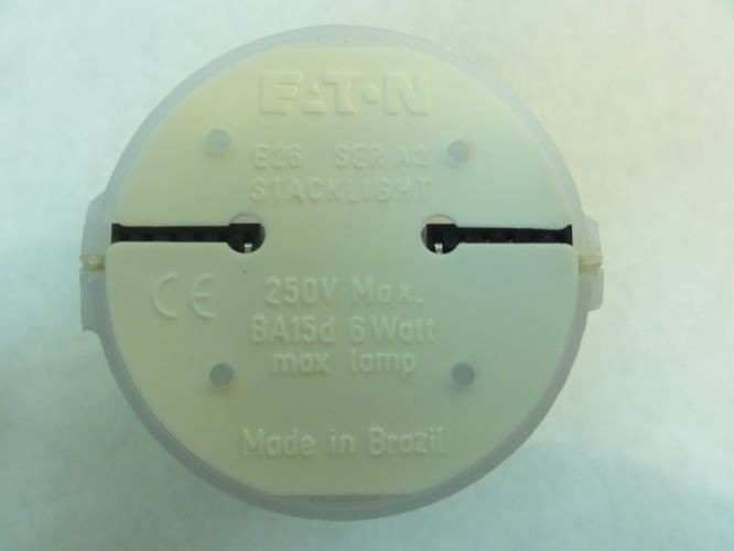 206640 New-No Box; Eaton E26B4V2 Stack Light; Yellow; 250V; 6W