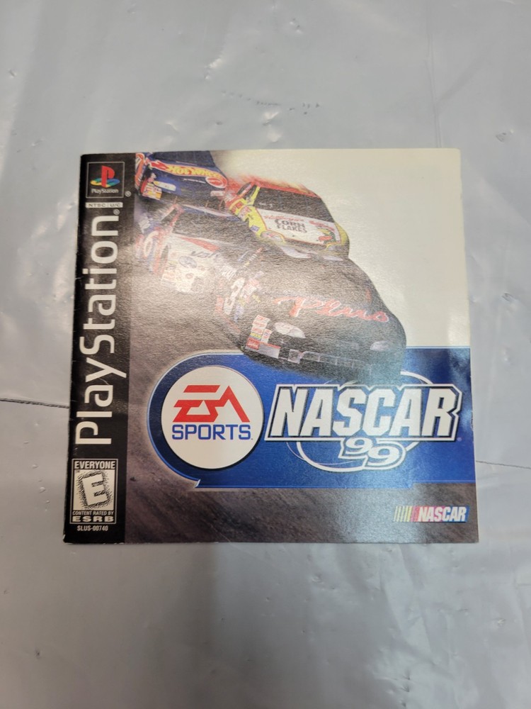 NASCAR 99 PS1 Manual Only