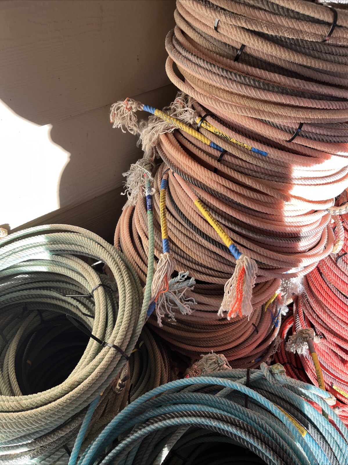 Used Cowboy Lariat Team Rope