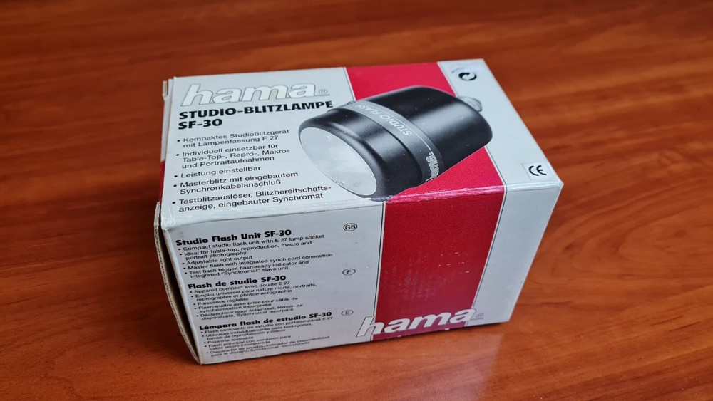 Hama Compact Studio Flash Lamp SF 30