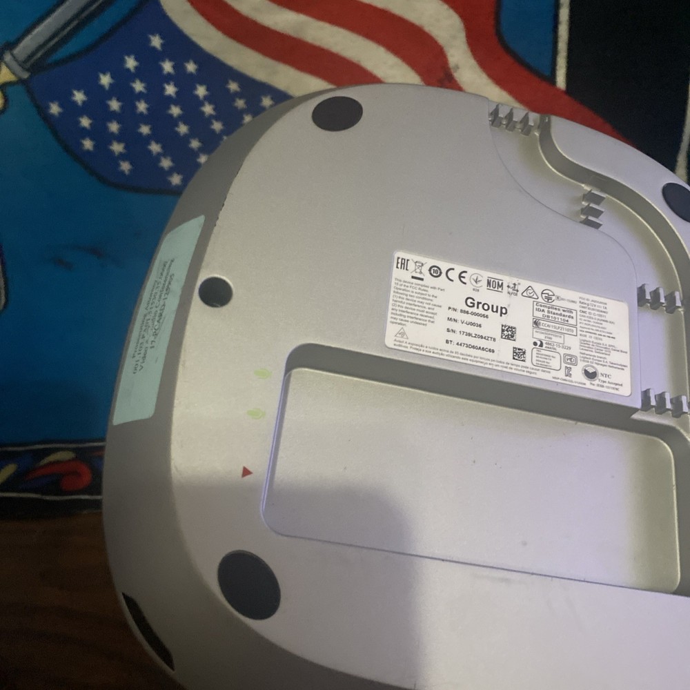 LOGITECH V-U0036 Group Video Conferencing Duplex Speakerphone Base Untested Read