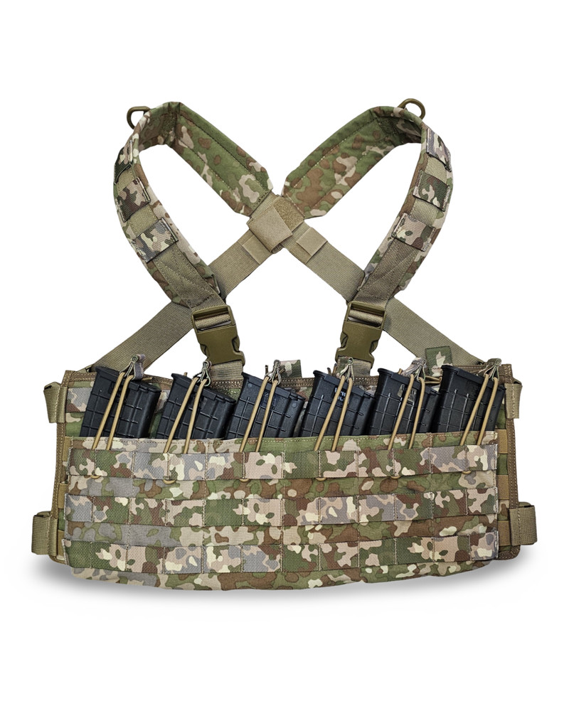 Low Profile Chest Rig Multitarn