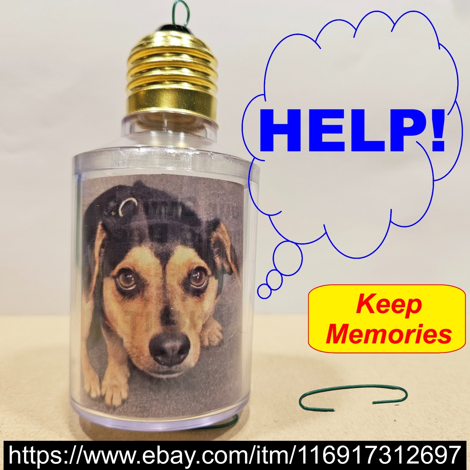 USA⭐️6" CLEAR ACRYLIC VAPOR PROOF LIGHT BULB FIXTURE JAR CYLINDER 3.25"SCREW LIP